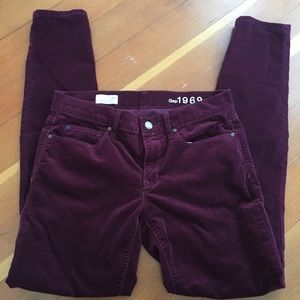 GAP Legging Jean in Corduroy (26R)